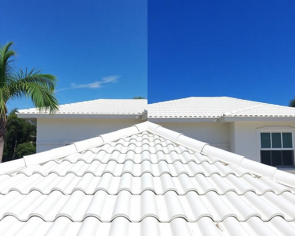Mandarin two-story soft wash after